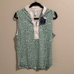 The Bubble brand golf, tennis or pickleball 1/4 zip tank.  New with tags.